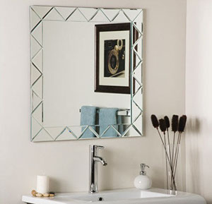 Porte battante en verre à charnières 