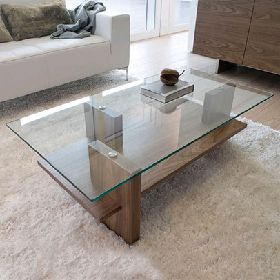 Porte battante en verre à pivot